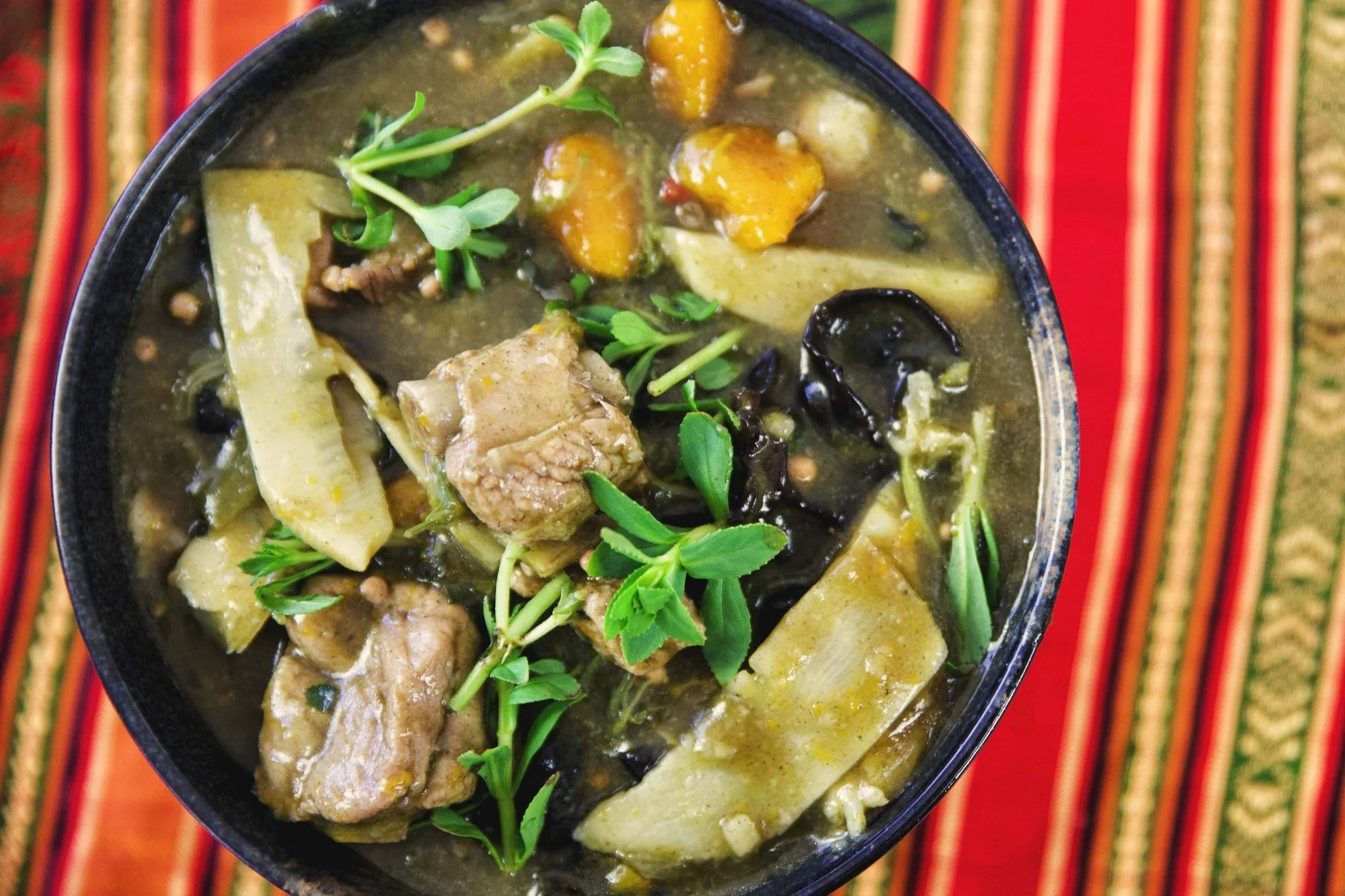 Gang Nor Mai | Lao Bamboo Soup Recipe - Saeng's Kitchen
